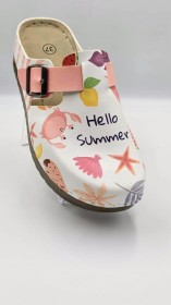 منطفلة رسمة سلطعون زهري