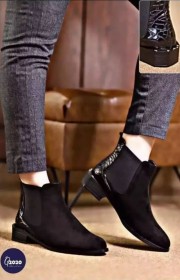 جزمة اسود شمواه