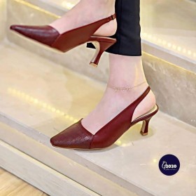 صندل لون بورجندي